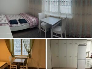 Mohammed on saanut 65 asiakasarviota Airbnb:ssä. Kuvakaappaus.